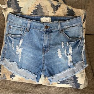 True Gypsy Denim Shorts